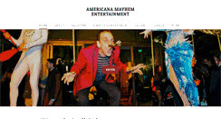 Desktop Screenshot of americanamayhem.com